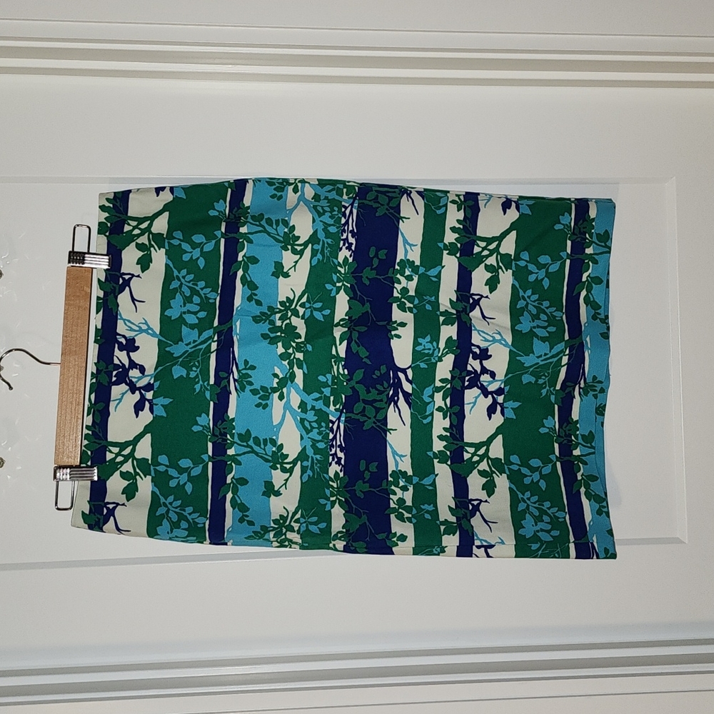 Talbots Skirt Blue and Green